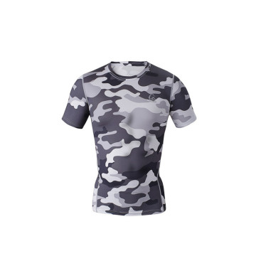 Custom Stretch Lycra Compression Shirts Mma