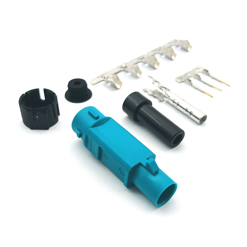 Universal Waterproof Fakra Male Crimp Coaxial Connector