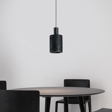 Dining Pendant Lamp Modern Black Stone Pendant Lamp For Dining Room Manufactory
