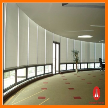 Durable manual black out fabric roller blinds for window decoration
