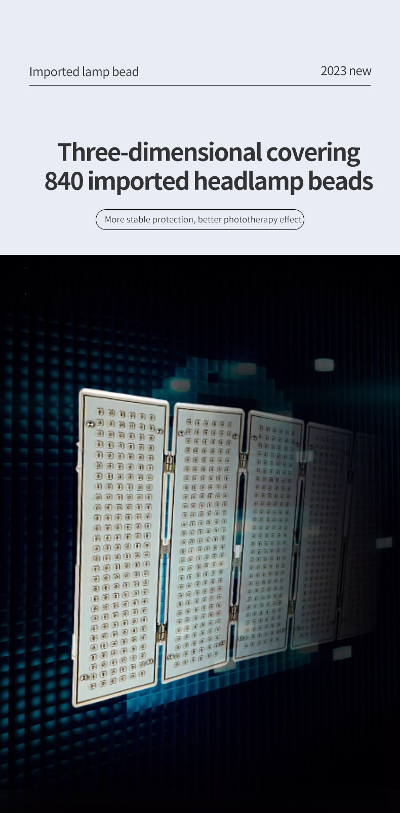 red led face light therapy