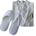 Lightweight White Hotel Airy Waffle Batheobe