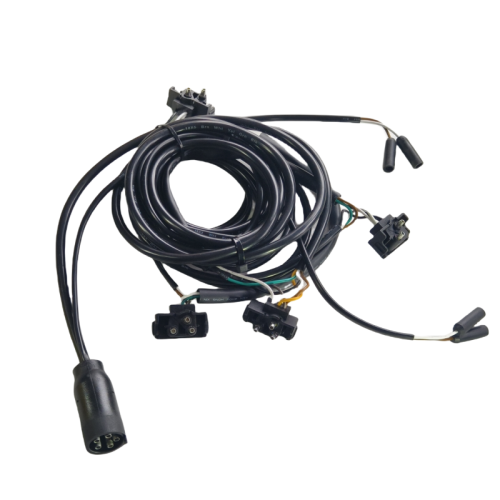 ટ્રેઇલર પ્લગ કનેક્ટર કેબલ 5-7 પીન આરવી રાઉન્ડ એક્સ્ટેંશન વાયરિંગ હાર્નેસ વેધરપ્રૂફ આરવી ટ ing વિંગ કાર માટે
