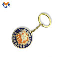 Metal Gold Enamel Coin Keychain Holder