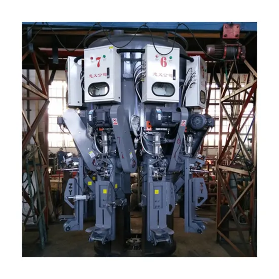 Zhongyi 8 Spout Gypsum Powder 120t/h Rotary Cement Filling Machine