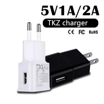 CE Certified 5V2A Samsung and iPhone Fast Charger - AU EU USB Adapter