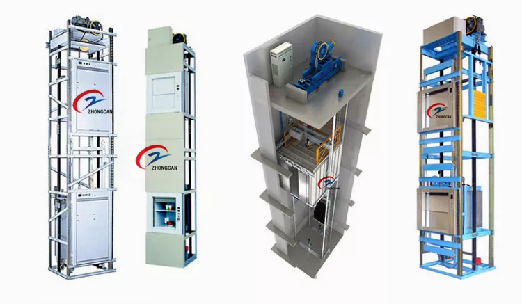 Tração de pratos de elevador de alimentos