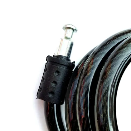 Circle Shaped Key Lock for Bicycle Steel Cable Anti-Theft Car Lock