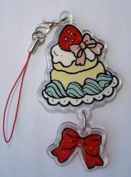 key chains, hair pin, necklace