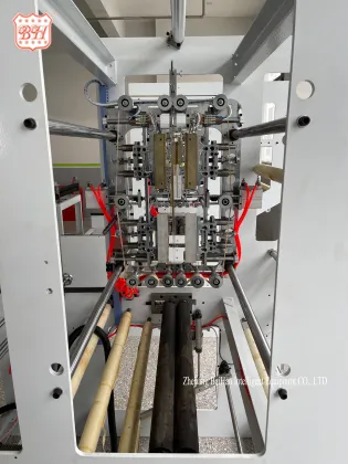 Automated Plastic Zip Bag Making Machine with Attached Zipper