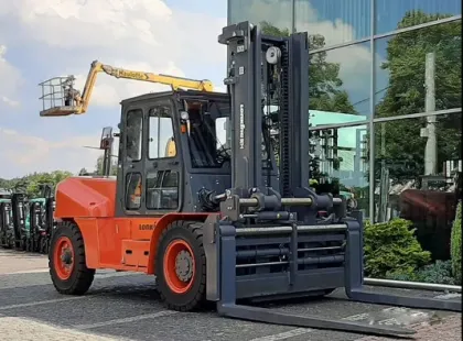 Lonking LG100dt Jitney Lift Truck - 10 Ton Diesel Forklift