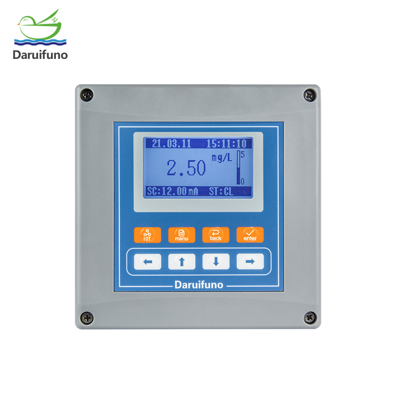 Awtomatikong kontrol 4-20mA amperometric libreng chlorine analyzer