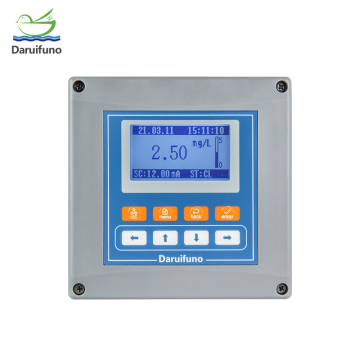 Automatic control 4-20mA amperometric free chlorine analyzer