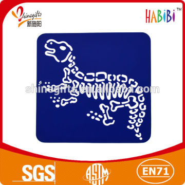 High quality plastic customized template for kids