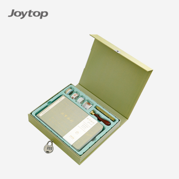 Joytop 6517 Dream Traveling Journal and Planner Gift Set with Sealing Wax Candle Stamp