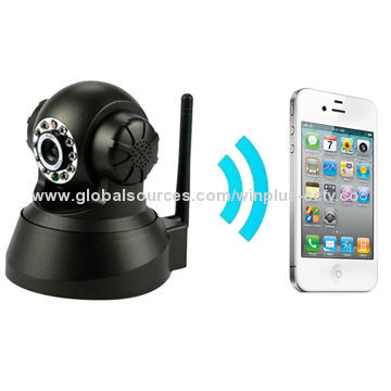 Wireless P2P IP camera, 300K pixels, CMOS M-JPEG, supports 23GB TF card, two-way audio