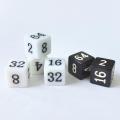 5pcs Backgammon Doubling Cube Dice Set 16MM