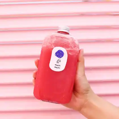 Plastic pet square bottle for juice milk tea