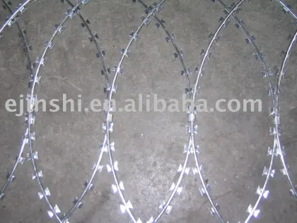 razor barbed wire/hot dipped galvanized razor barbed wire/razor wire/ concertina razor barbed wire/razor