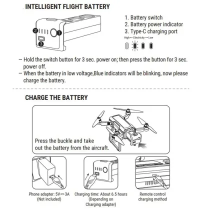 SJRC F7 Pro & F7 4K Pro Battery Search