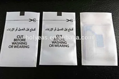 anti-theft clothing soft tags clothing labels rf 8.2MHz