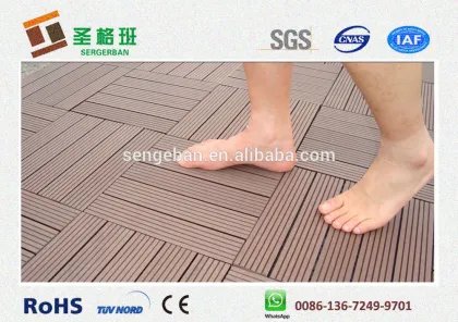 WPC DIY flooring,cheap outdoor flooring,wpc decking