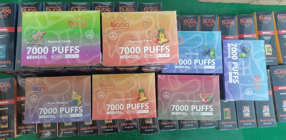 Thuốc lá điện tử Bang 7000puffs giá rẻ