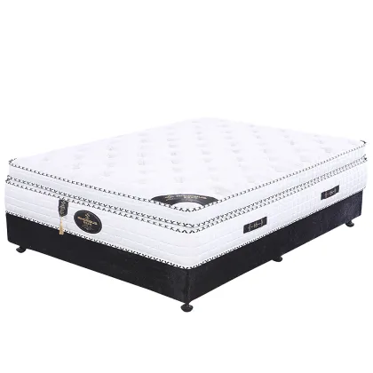 China Bed Pocket Spring Negative Ion 100% Natural Latex Mattress