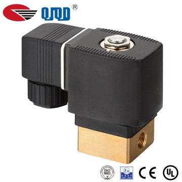 1/8 inch 2-2 way direct acting brass water solenoid valve 24v
