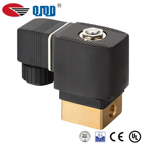 1/8 inch 2-2 way direct-acting brass water valve types