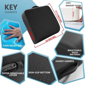 Carry Handle Non Slip Bottom Pain Relief Cushion
