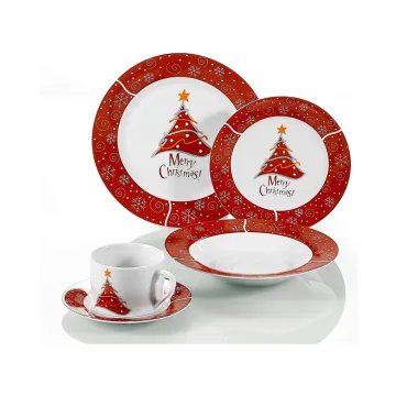 Different Design Christmas Ceramic Plate Wholesale