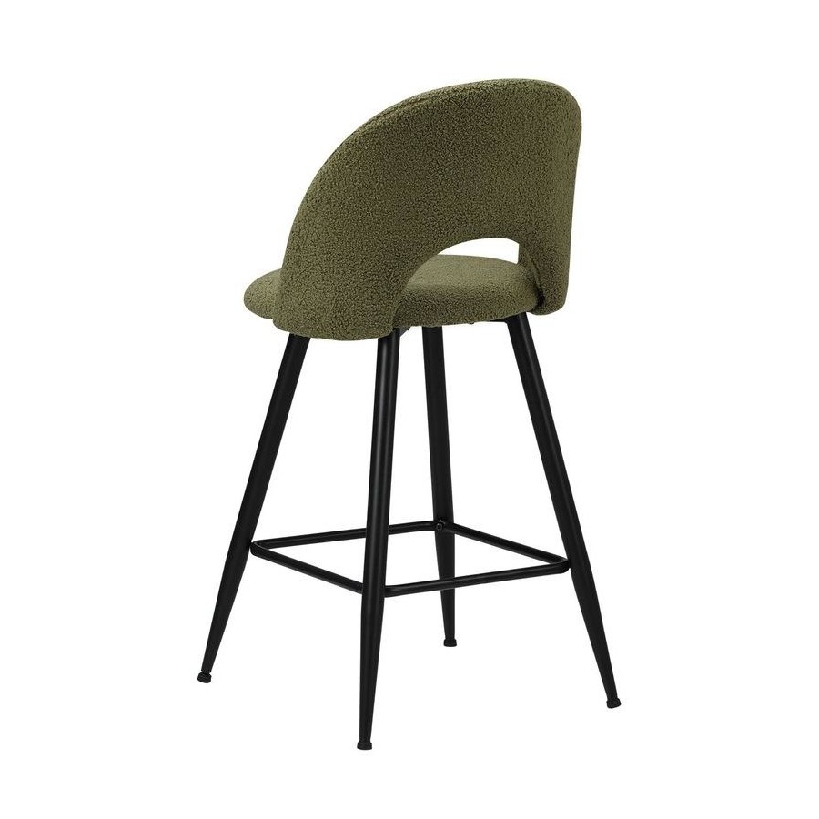 Durable bar chair with metal