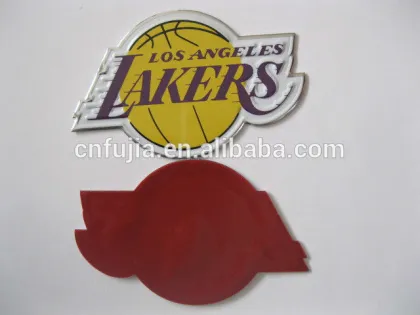 Promotional gifts custom logo aluminum sticker,metal craft decorative sticker