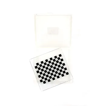 Hot Sale: Customized Industrial Image Inspection Chrome Slide Glass Calibration