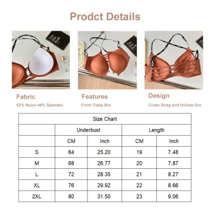 Custom Logo US Size 2XL Seamless Ice Silk Bra For Women