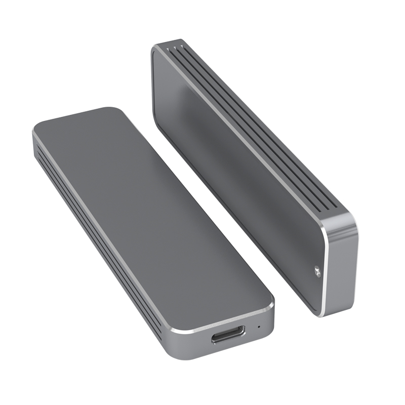 Aluminio NVME M.2 Tipo-C SSD Recinto externo
