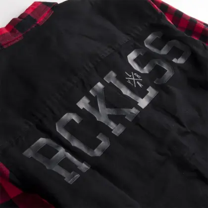 Long Sleeve Fleeece Joining Jacket Plaid Warm Shirt