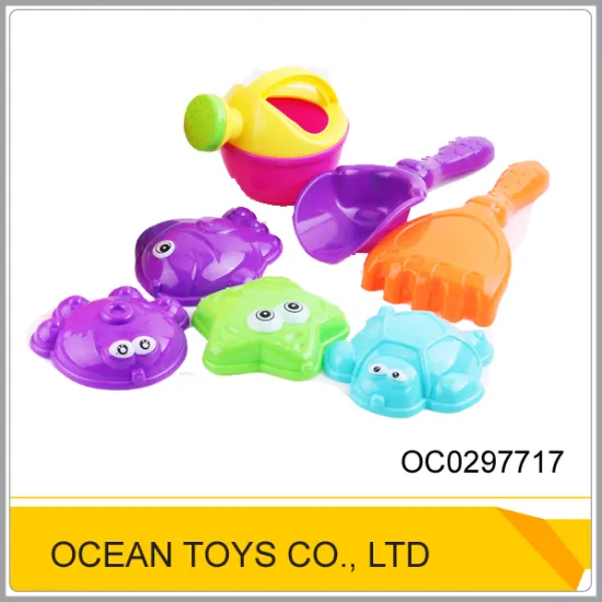 Kids sand beach set toy mini plastic beach shovels OC0297717