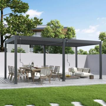 Aluminum Gazebo with Metal Roof