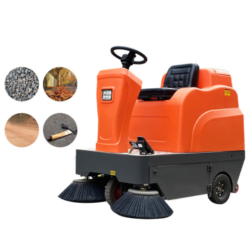 Industrial Automatic Ride-On Vacuum Floor Sweeper Machine