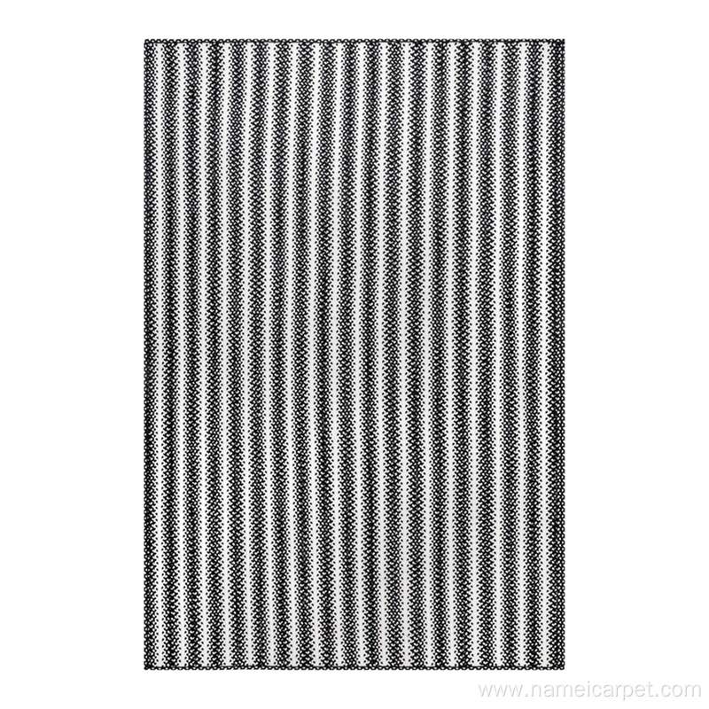 black and white Outdoor Patio carpets and rugs