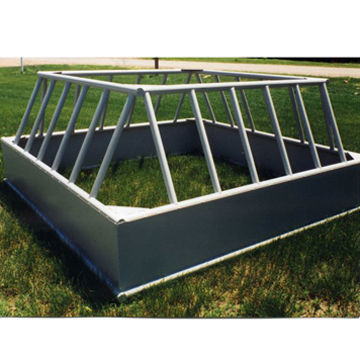 Wrought iron feeder, iron tube, various sizes are available
