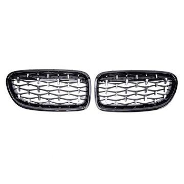 Hot Sale F10 Silver Line ABS Car Front Grille for BMW 5 Series 2010-2017