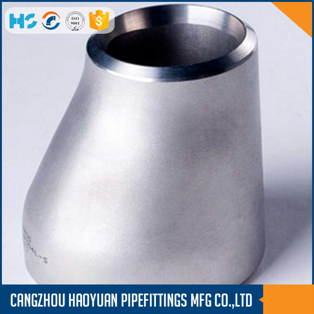 Reductor concéntrico de acero al carbono SCH 80