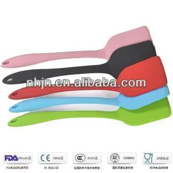 colorful silicone flat cooking turner