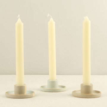 Ceramico personalizzato Ceramic Rustic Vintage Candele Stand: Progettato in modo univoco per eleganza e fascino