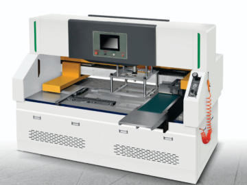 Automatische golfkartonnen afvalstripmachine, machine voor het maken van monsters