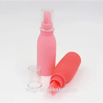BBQ Silicone Oil Brush Bottle Basting Brush Dispenser