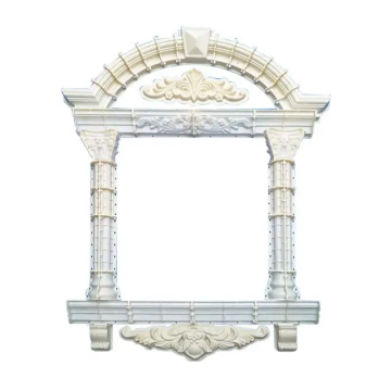 Factory Price Plastic Concrete Cast-in-Place Decorative Window Frame Mould for Cement